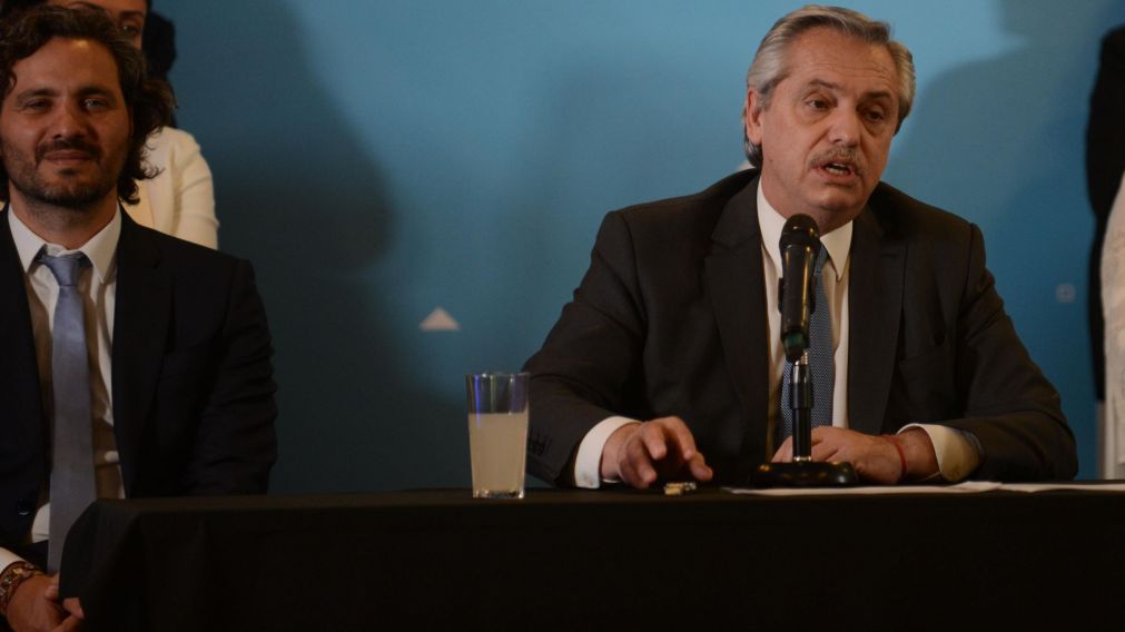 Alberto Fernández propuso "hibernar" la economía.