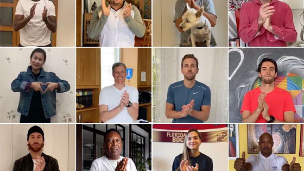 DE LOS FUTBOLISTAS A LOS "HÉROES"