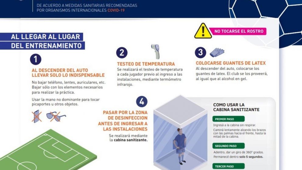 T presento un plan para volver a los entrenamientos