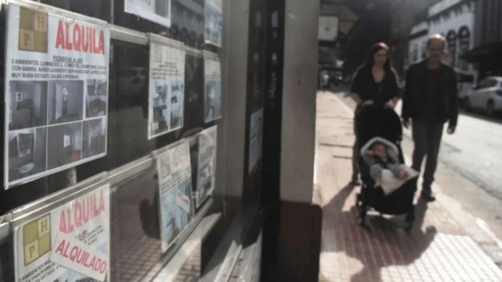 Alertan que la suba de alquileres triplica la inflación (Pablo Villán/Crónica/Archivo).