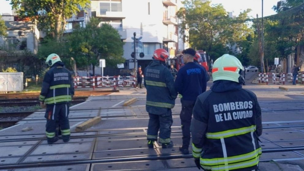 Un cadáver fue encontrado en las vías del tren San Martín.