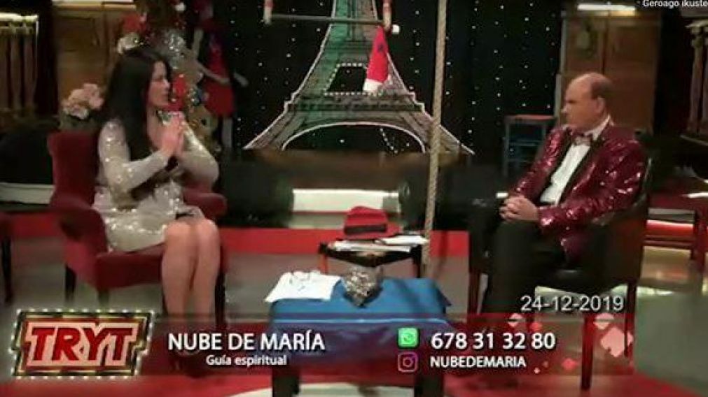 La supuesta profecía de la vidente. (Captura de video)