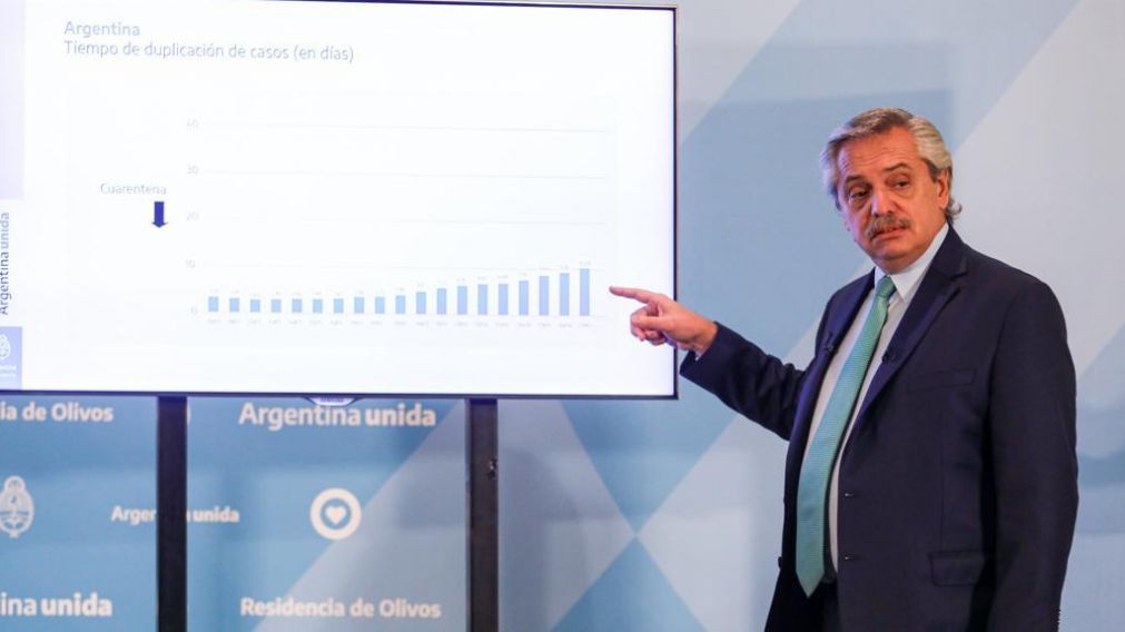 Alta aceptación de las políticas sanitarias implementadas por el presidente Alberto Fernández.