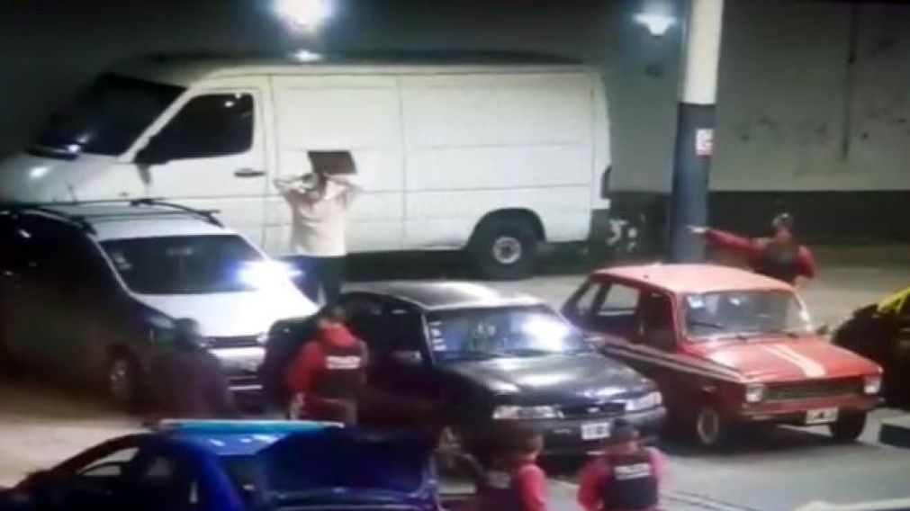 El joven fue detenido en Constituci�n (Captura de video).