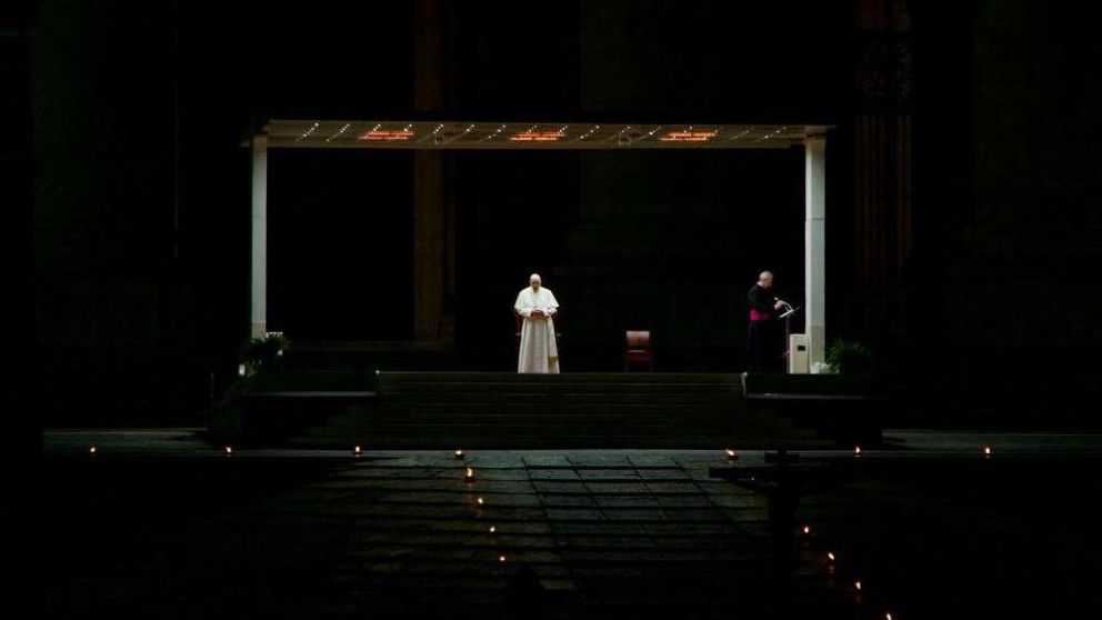 Un Viernes Santo distinto a todos y marcado por el efecto de la pandemia del coronavirus.