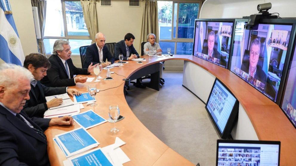 El Presidente encabezará una serie de videoconferencias para resolver las próximas medidas contra el Covid-19.