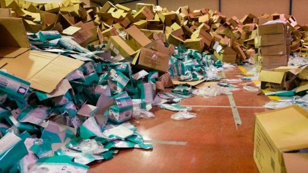 Empresario robó dos millones de barbijos en plena pandemia del coronavirus.