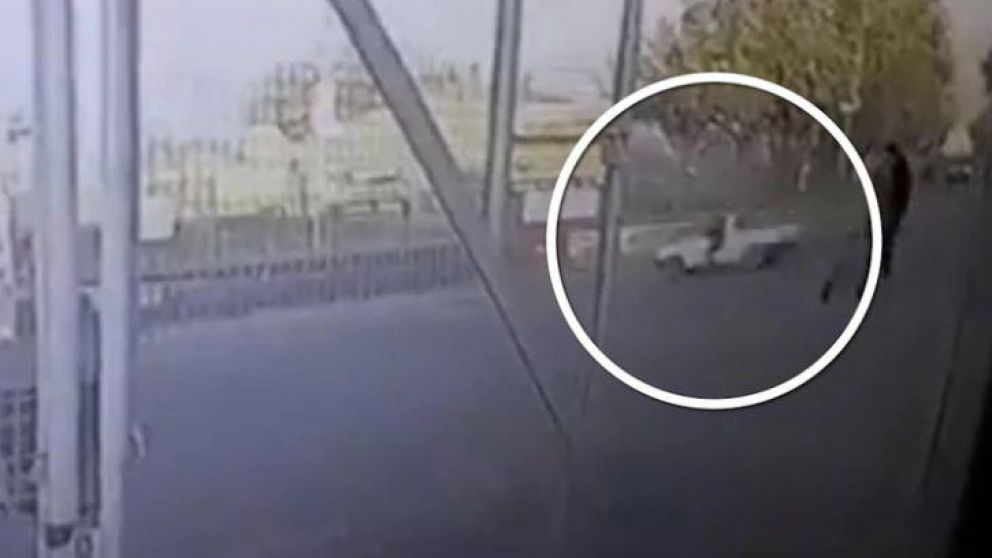 La joven se encuentra en buen estado (Captura de video).