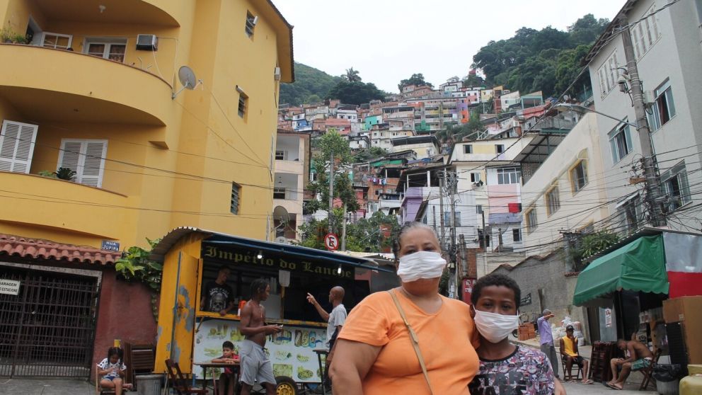 Las favelas de Río de Janeiro, entre las zonas más desprotegidas.