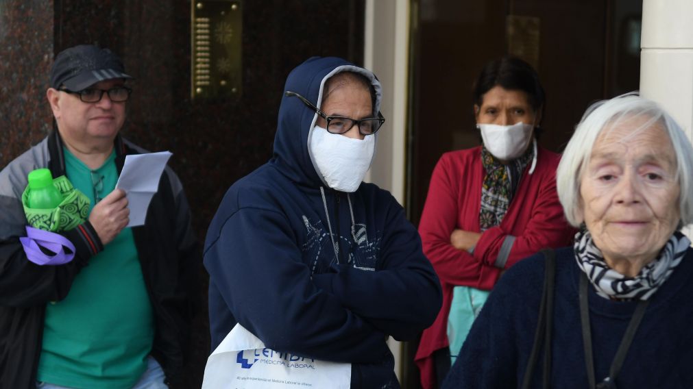 Los adulto mayores, los m�s afectados por la pandemia. 