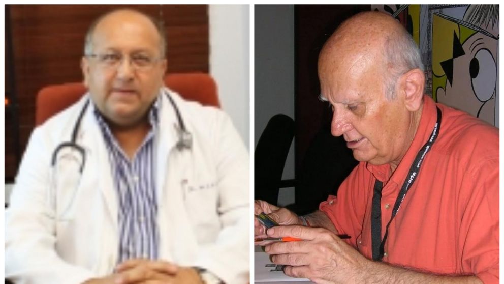 Francisco Marín (izquierda) y Juan Giménez López (derecha) son los últimos fallecidos por el COVID-19.