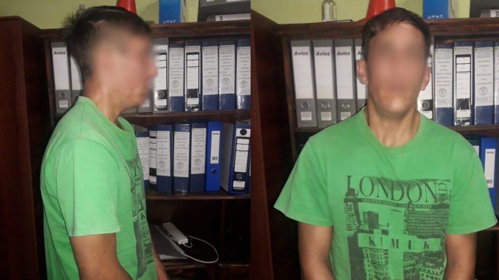 Santiago Ezequiel Hernández fue detenido por el hecho.