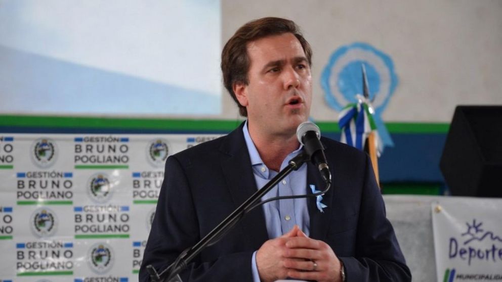 Bruno Pogliano, intendente de El Bolsón.