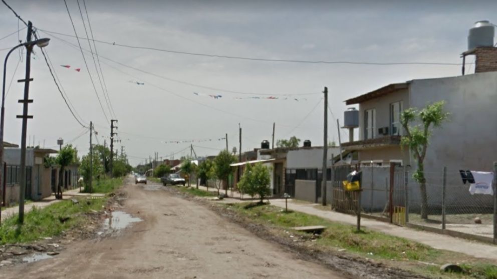El salvaje asesinato de Alejandro Costa Salinas se produjo en este humilde vecindario, en Gonzalez Catán.