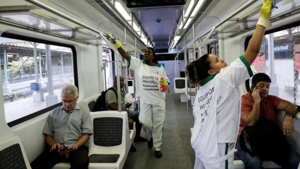 Coronavirus en Brasil: 20 muertos en un solo d�a y ya suman 77.