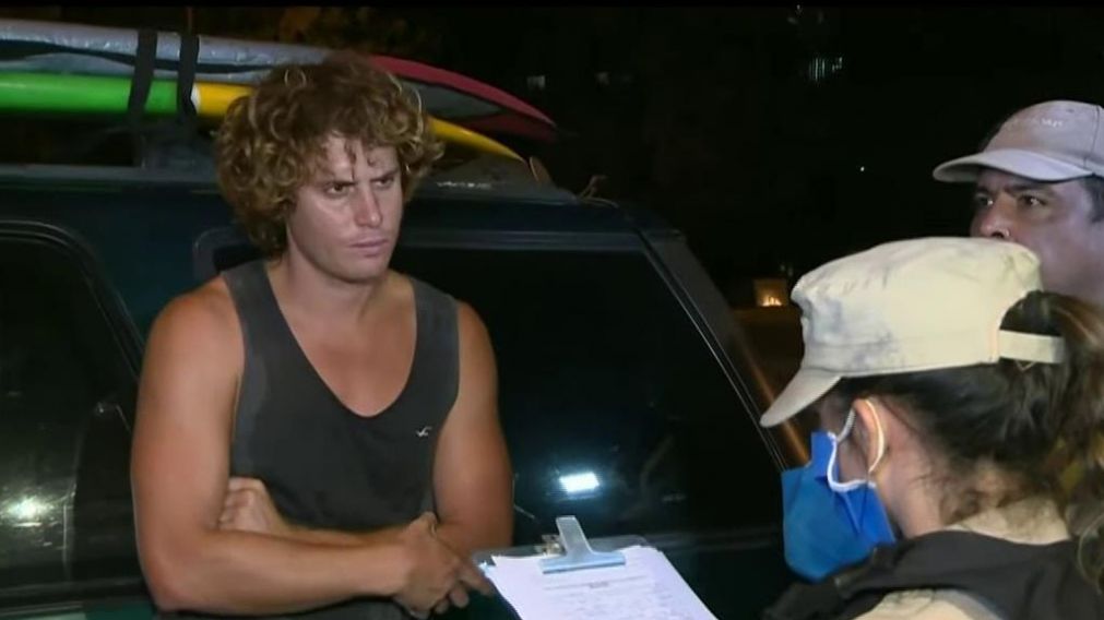 Cayó en Ostende el surfer que incumplió el aislamiento obligatorio