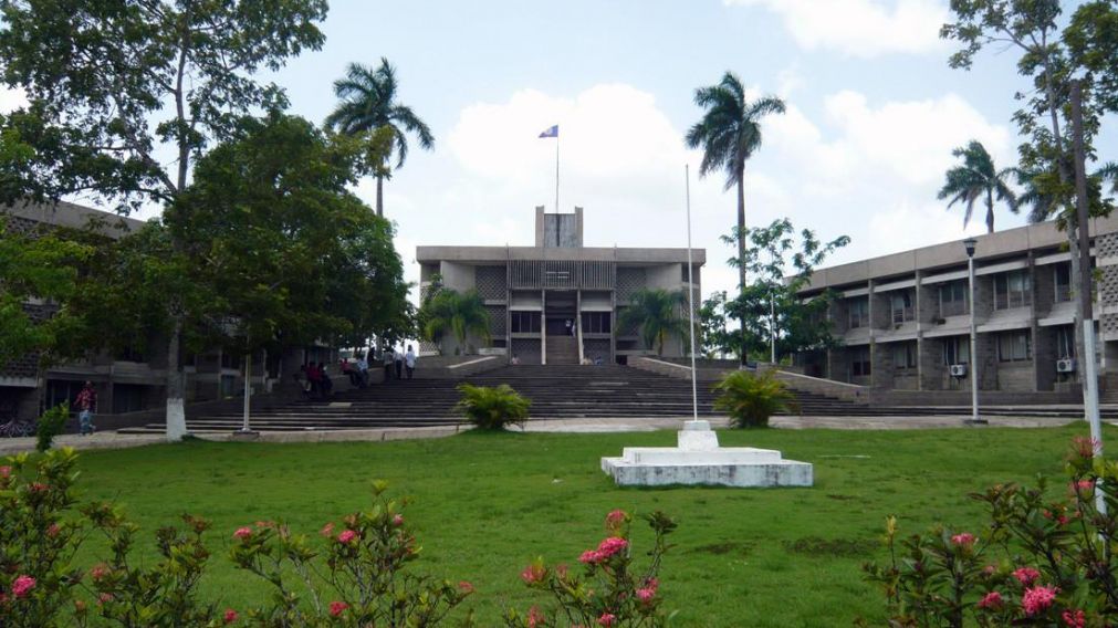 Parlamento de Belice en Belmopan.