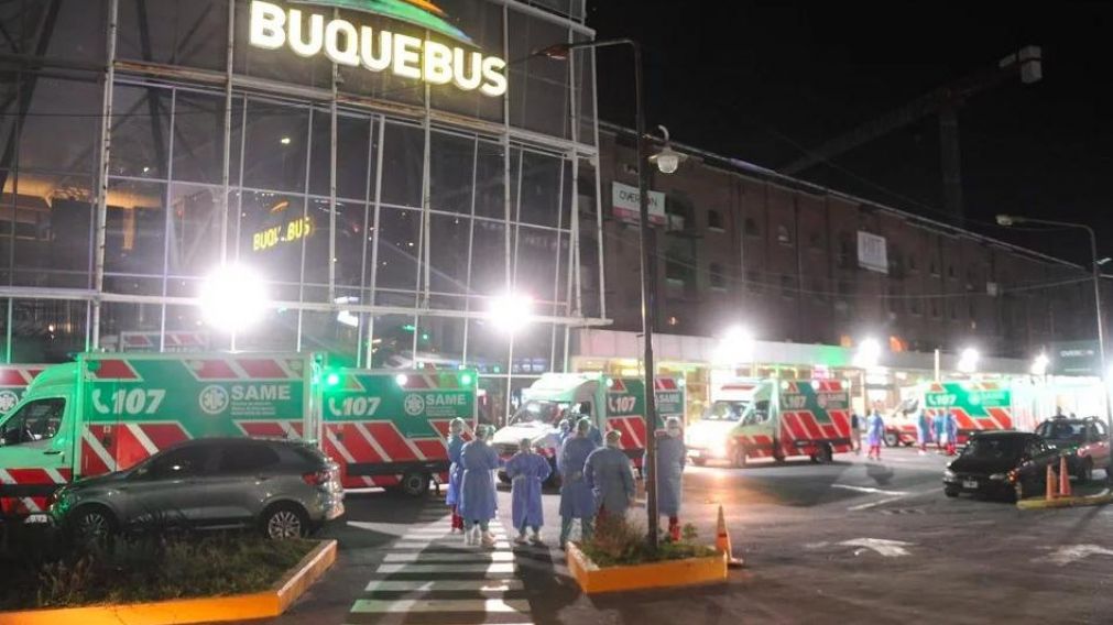 Indagar�n a joven que lleg� en Buquebus con s�ntomas de coronavirus.
