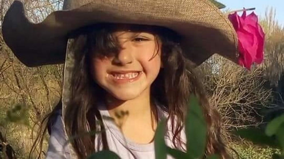 Uma tiene 9 años y vive en Sierra de la Ventana.