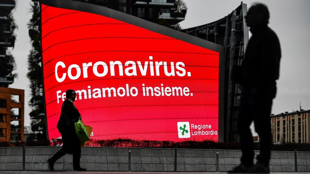 El coronavirus sigue azotando la zona de Lombardía.