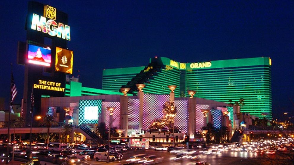 EL HOTEL-CASINO MGM, UNO DE LOS COMPLEJOS QUE cerraron.