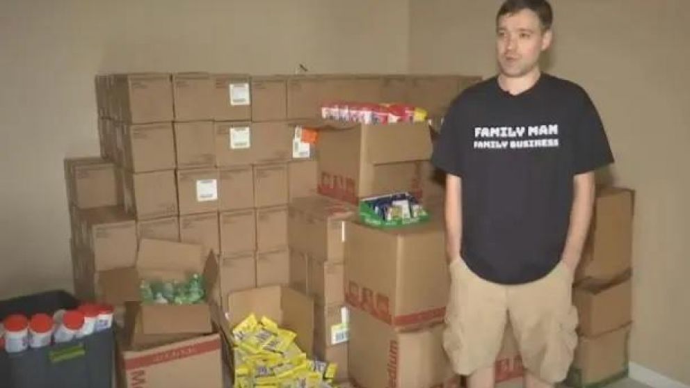 Los hermanos tuvieron que donar todos los productos. (Captura video)