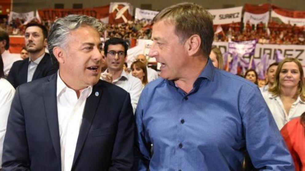 Alfredo Cornejo cruzó al gobernador Rodolfo Suárez.