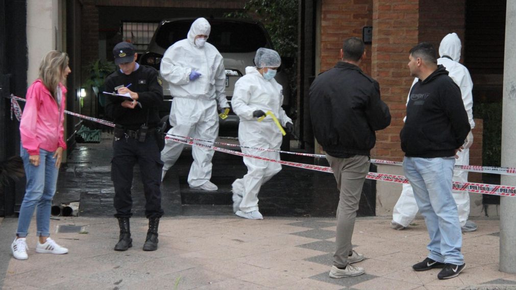 Intenso operativo policial por el robo y asesinato del odontólogo.
