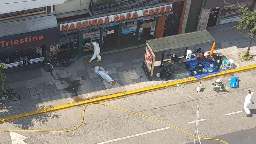 El choque ocurri� en Nazca ente Lascano y Carranza, en Villa del Parque.