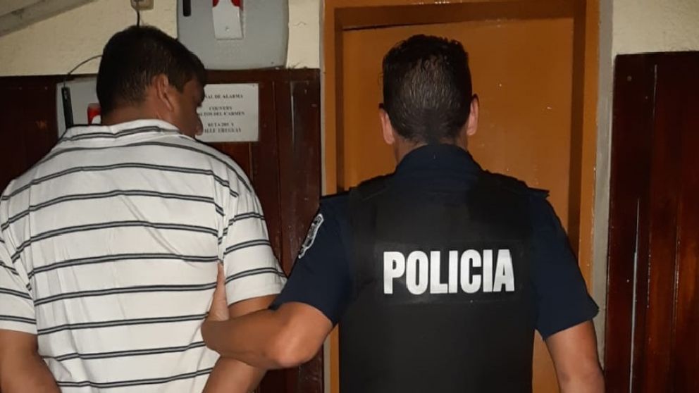 Así trasladaron al responsable del femicidio de Romina Alejandra Ruíz, ocurrido en Los Pozos.