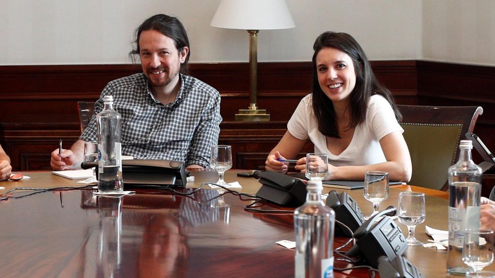 Montero e Iglesias, en cuarentena (Twitter).