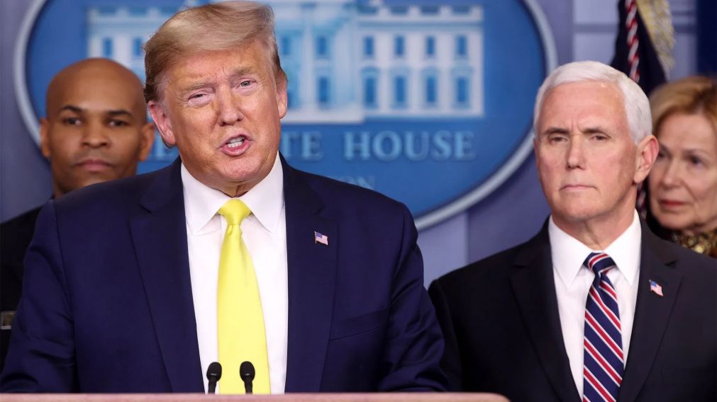Donald Trump negó versiones sobre su salud.