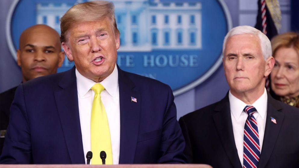 Donald Trump negó versiones sobre su salud.