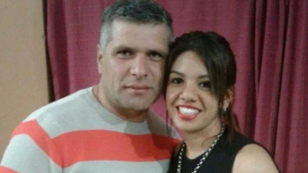 Denise Vergara junto a su femicida Miguel Guitiérrez.