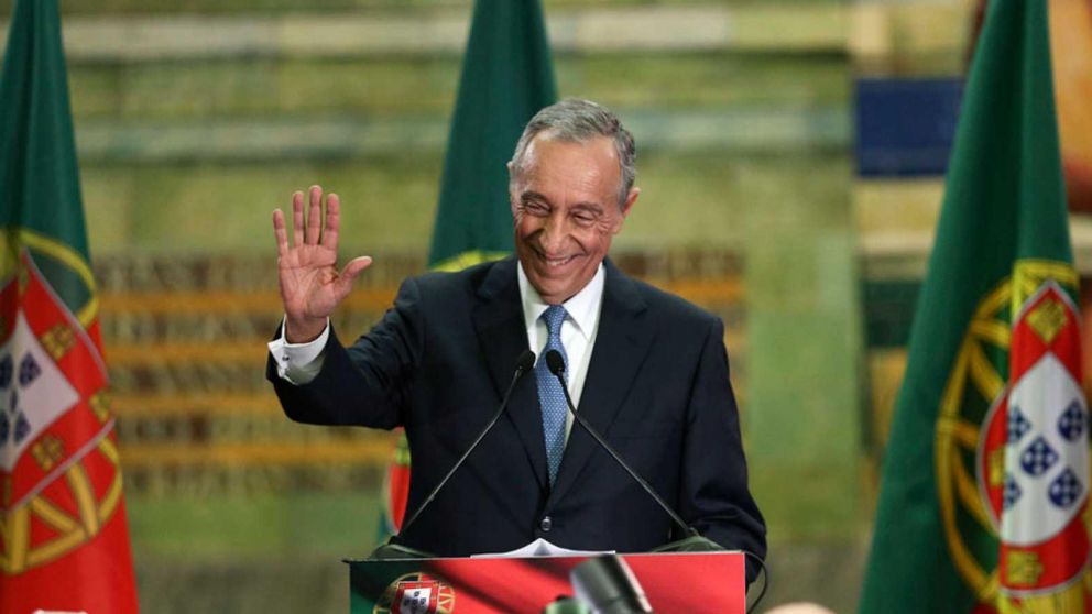 Marcelo Rebelo de Sousa, el presidente portugués.