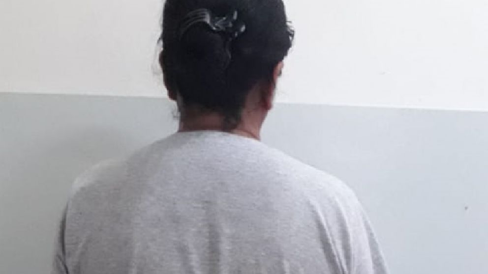 Esta es la mujer que fue detenida por los pesquisas policiales en la Villa Hidalgo, en José León Suárez.