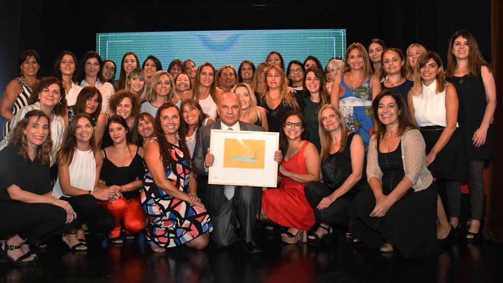 Premio Mentoras por la paridad de g�nero en sus empresas al Grupo Olmos (Foto: Carlos Ventura/Cr{onica)