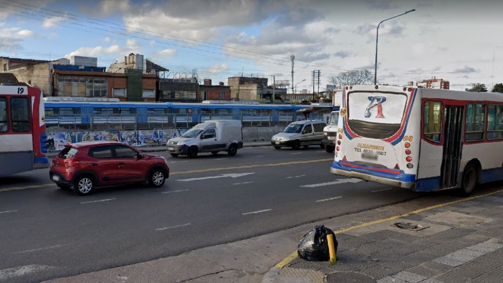 El cad�ver de la travesti fue localizado en este lugar, en la localidad bonaerense de Ciudadela.