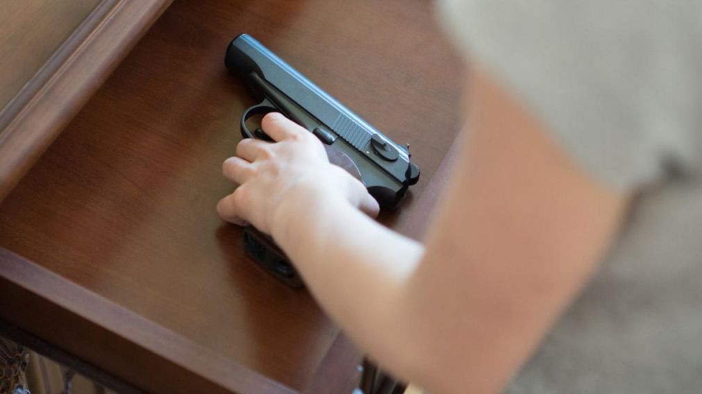 Aburrida de su trabajo, la niñera se sacó una selfie con el arma y lastimó a su sobrino (Imagen Ilustrativa).