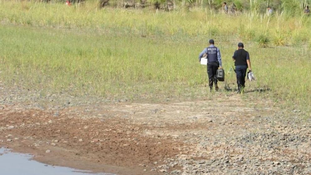 La policía local realizó un vasto operativo (Gentileza Diario Río Negro).