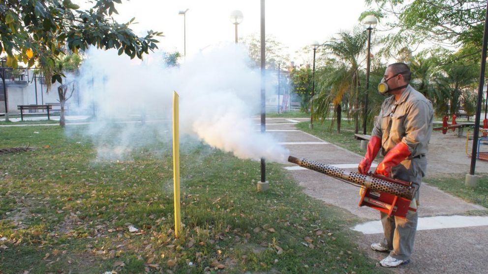 Siguen las tareas de fumigación (Imagen Ilustrativa).