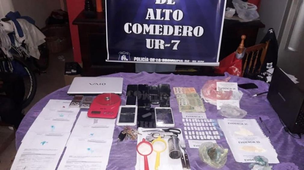 La droga incautada a mediados del año pasado (Gentileza Jujuy al momento).