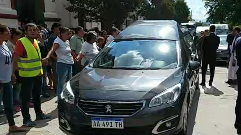 Los restos fueron trasladados a Rosario de la Frontera (Gentileza El Tribuno de Salta)