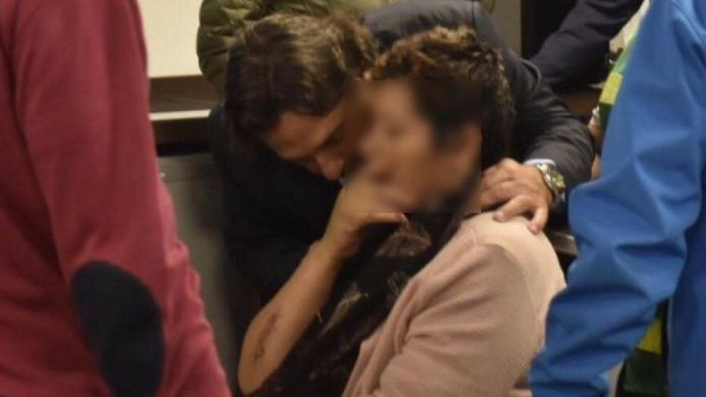 La mujer llegó en horas de la noche (Gentileza Informate Salta).