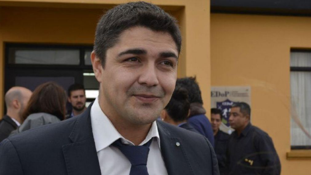 El ministro de Seguridad de Santa Cruz, Lisandro de la Torre.