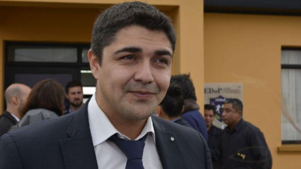 El ministro de Seguridad de Santa Cruz, Lisandro de la Torre.
