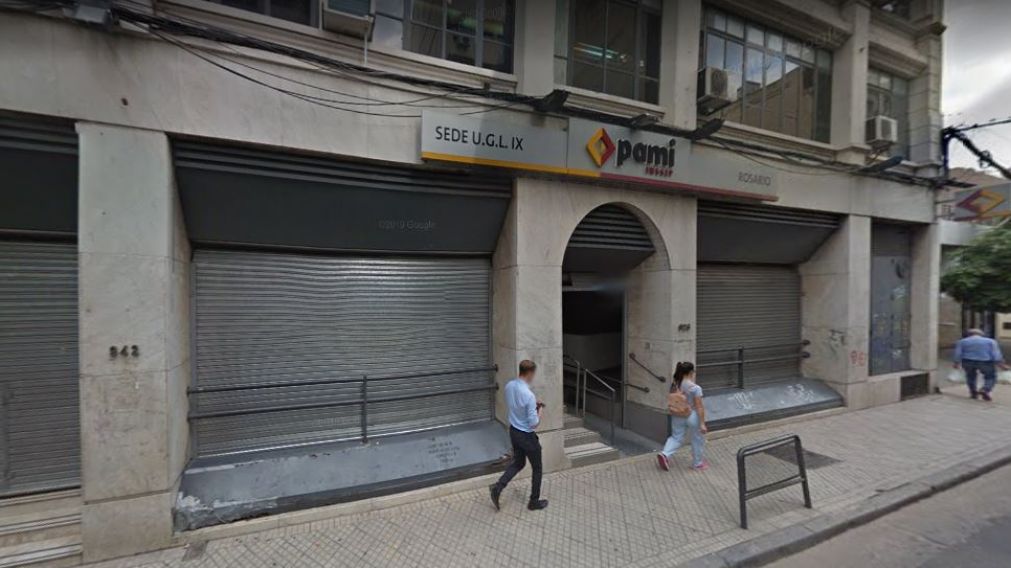 La delegación de Rosario donde se hicieron los reclamos (Google Street View).