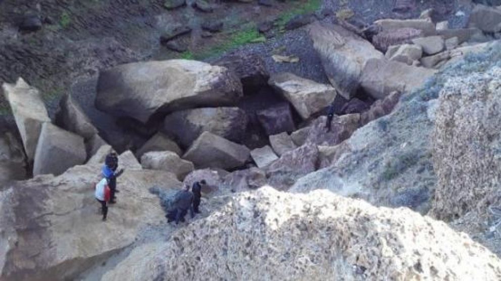 El suceso ocurrió en un lugar llamado "Cueva de los Leones".