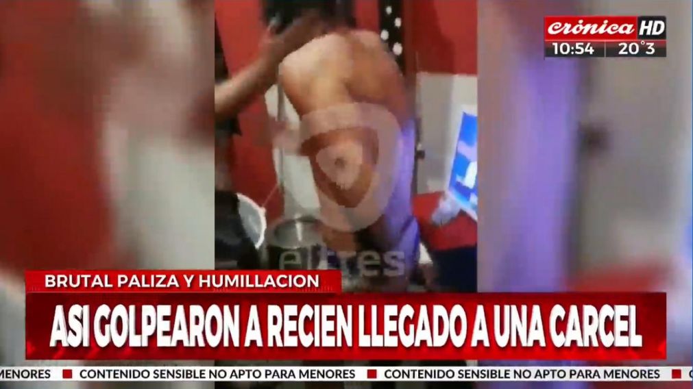 Un preso fue atacado por un grupo que lo humilló por llegar hace poco al penal de Piñero (Crónica HD).