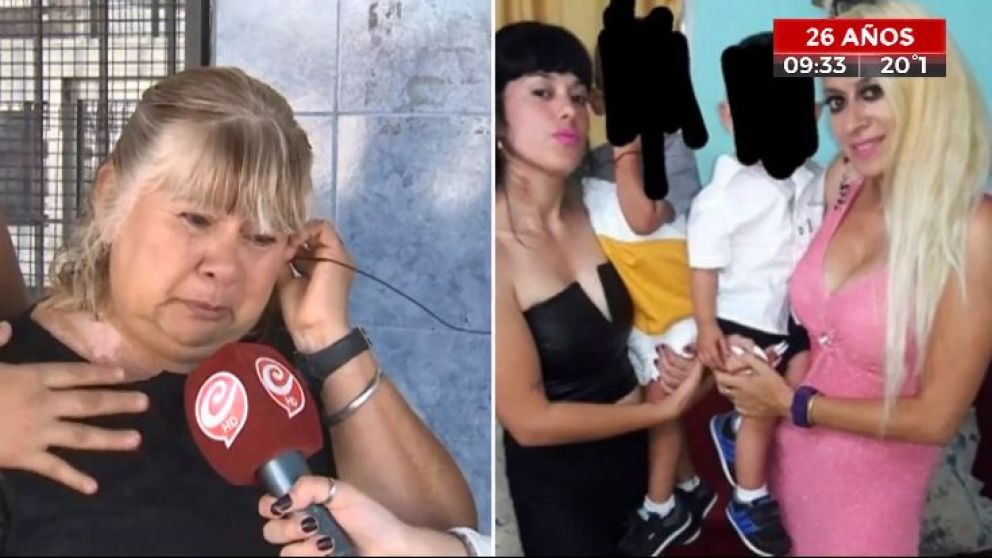 Ramona, la mamá de María Laura Rivera y abuela de Marianela Rivera (Crónica HD).
